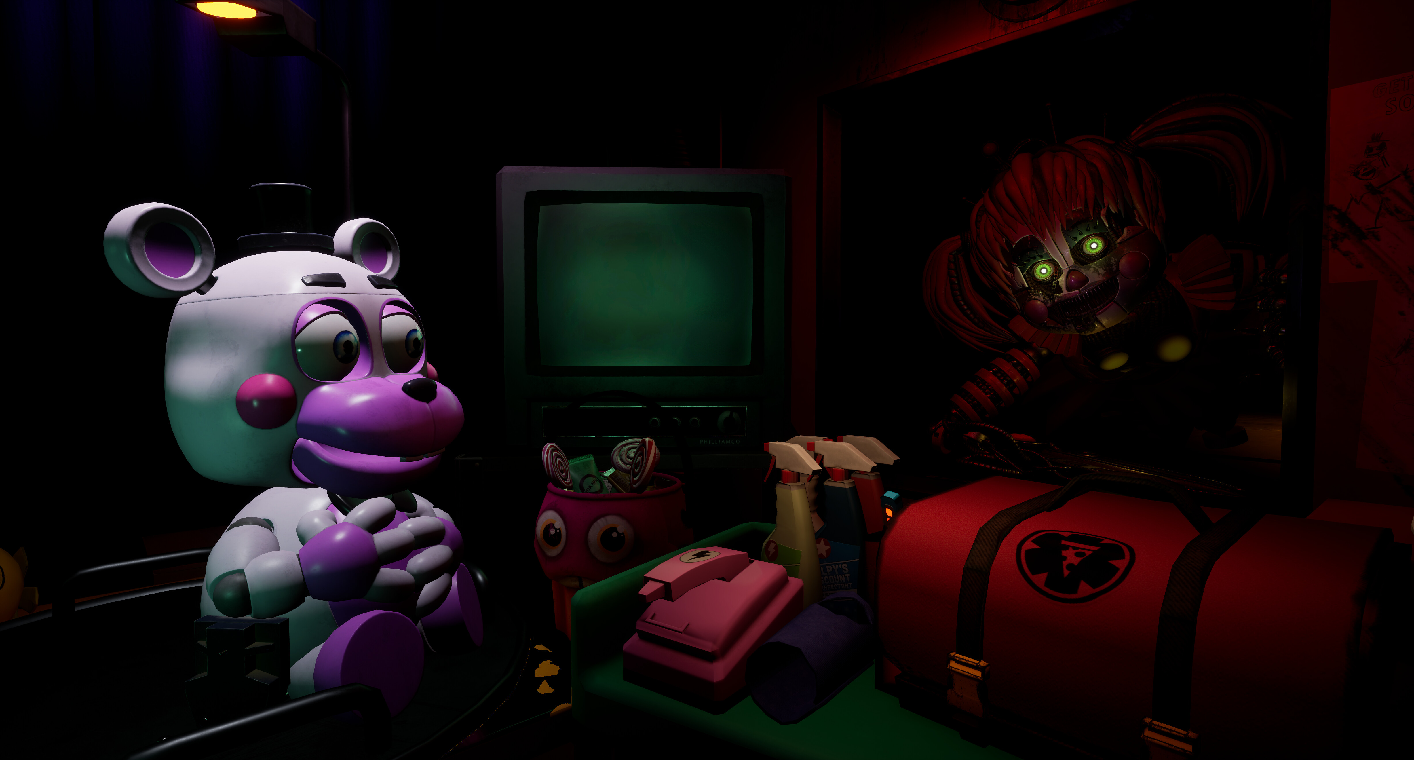 《玩具熊的五夜后宫VR：征求协助2》将于12月14日登陆PS VR2