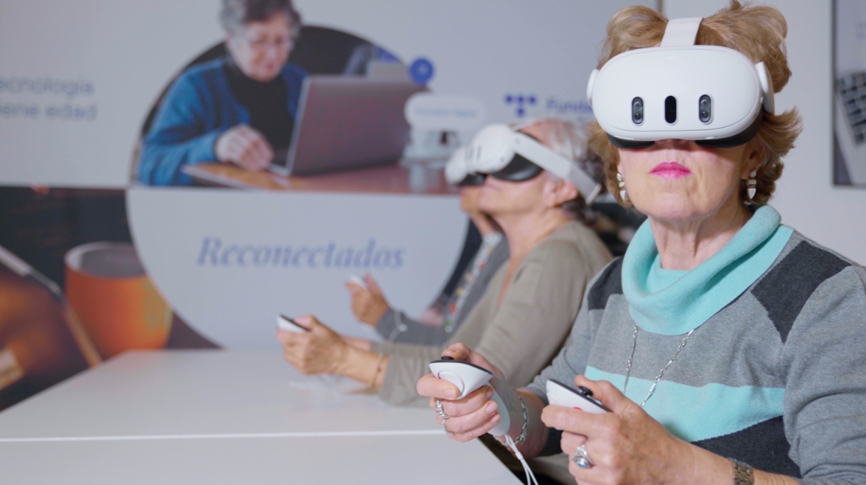 Telefónica联手Meta，将改善老年人使用VR的体验