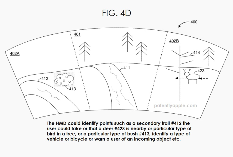 苹果新专利曝光：可为头显四周安装摄像头，以检测用户视野之外的物体