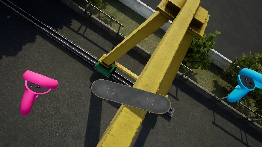 VR滑板运动游戏《VR Skater》计划2月发布Steam版