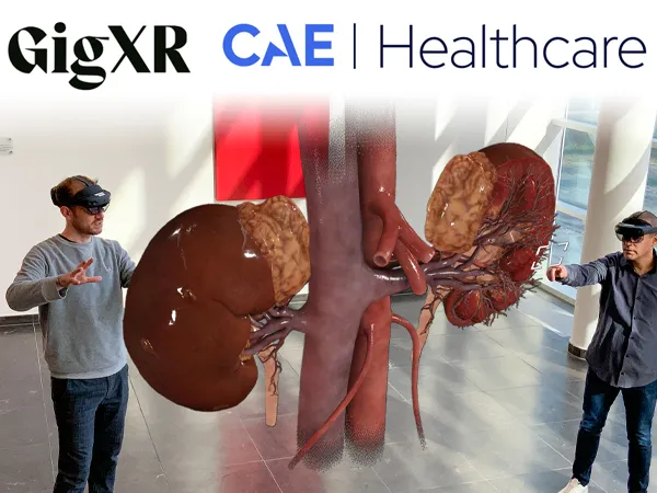 GigXR与CAE Healthcare合作，加强XR医疗临床模拟培训