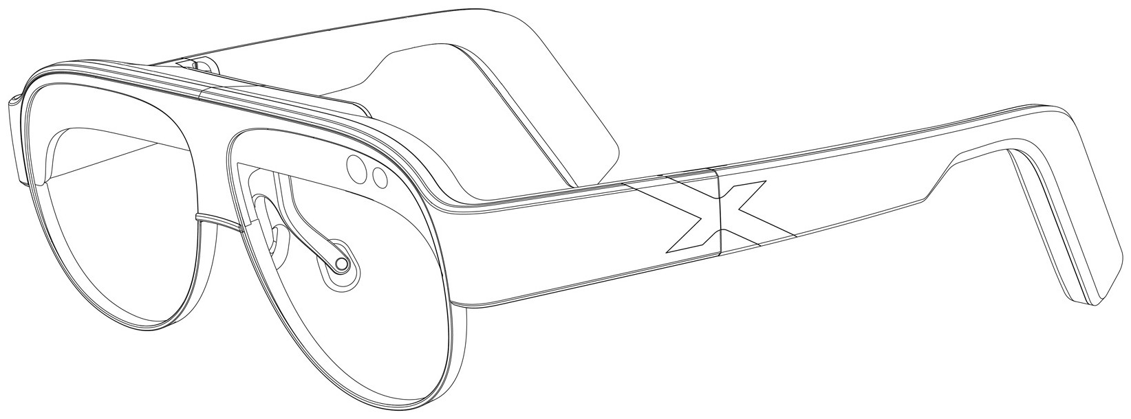 星纪魅族新增AR眼镜（SKY）设计专利