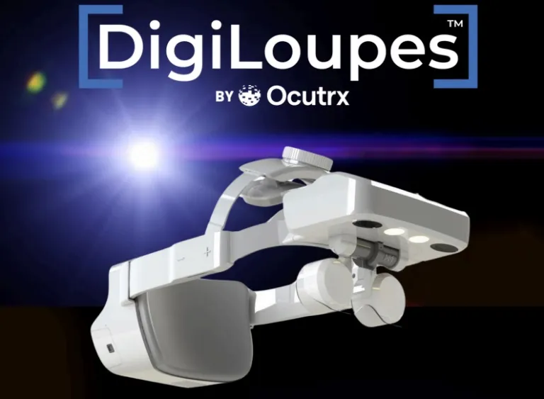 Ocutrx推出适用于医疗和外科手术的新型DigiLoupes XR头显