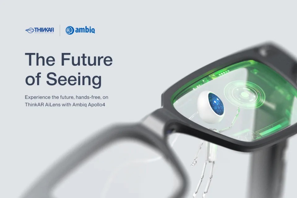 【CES2025】ThinkAR發(fā)布最新AR眼鏡AiLens，滿電可用8小時