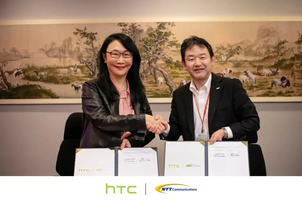 HTC与NTT通信公司达成战略合作，推动日本线下沉浸式体验