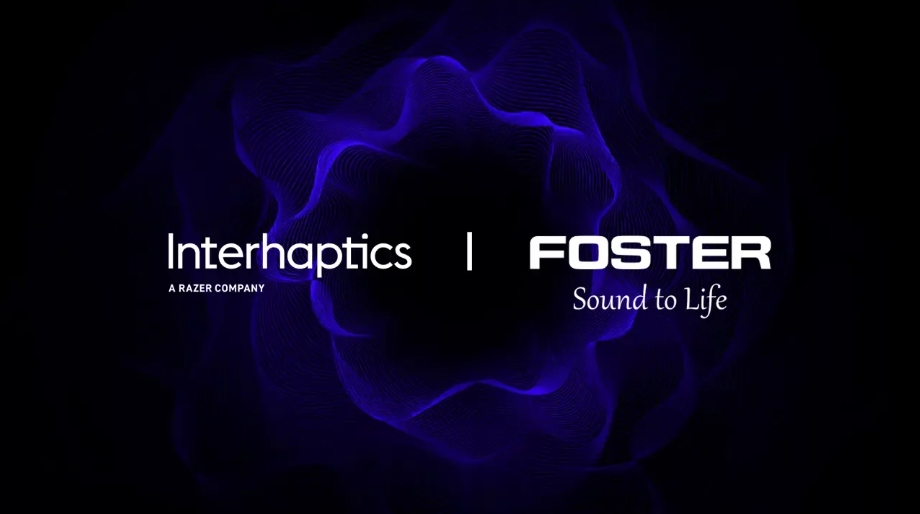 Foster福斯特电气宣布与Interhaptics达成合作，旨在打造下一代沉浸式触觉体验