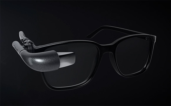 重量10克，可安装在眼镜上的智能显示屏GUIDE01启动众筹